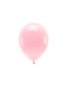 Balony Eco 26cm pastelowe, rumiany różowy (1 op. / 10 szt.)
