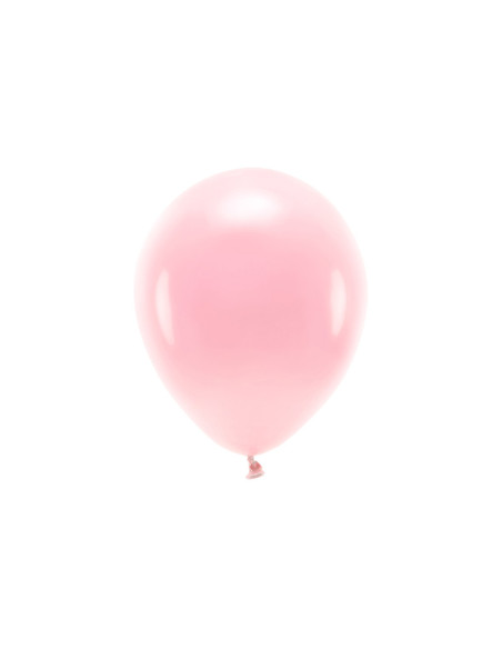 Balony Eco 26cm pastelowe, rumiany różowy (1 op. / 10 szt.)