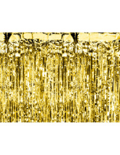 Kurtyna Party, złoty, 90 x 250cm