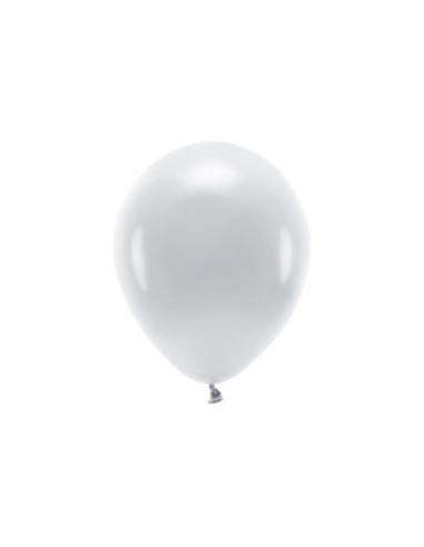 Balony Eco 26cm pastelowe, szary (1 op. / 10 szt.)
