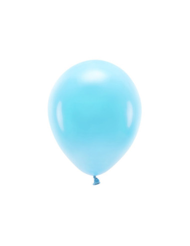Balony Eco 30cm pastelowe, jasny niebieski (1 op. / 10 szt.)