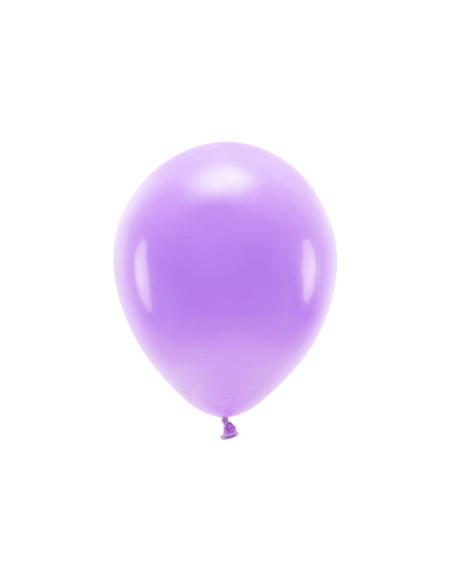 Balony Eco 30cm pastelowe, lawenda (1 op. / 10 szt.)